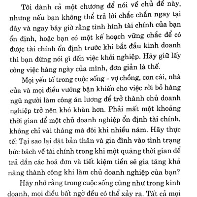 Bí Quyết Dành Cho Người Khởi Nghiệp