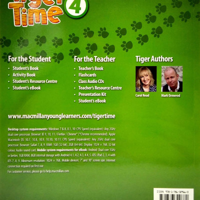 Tiger Time Level 4 Student Book + eBook Pack