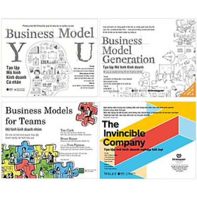 Combo Sách Tạo Lập Mô Hình Kinh Doanh + Mô Hình Kinh Doanh Cá Nhân + Doanh Nghiệp Bất Bại + Kinh Doanh Nhóm (Bộ 4 Cuốn)