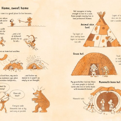 Sách thiếu nhi tiếng Anh : 24 Hours In The Stone Age