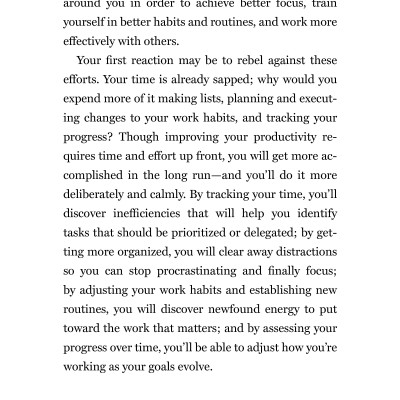 Harvard Business Review 20 Minute Manager Series Getting Work Done