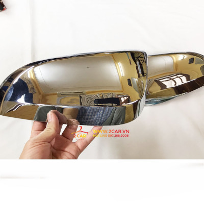 Ốp gương chiếu hậu Toyota Innova 2017 - 2022 mạ crom cao cấp, sáng bóng