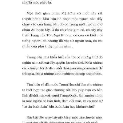 Tôi đã trở thành thương gia vui vẻ và sung túc - Kinh nghiệm buôn bán hàng Trung Quốc