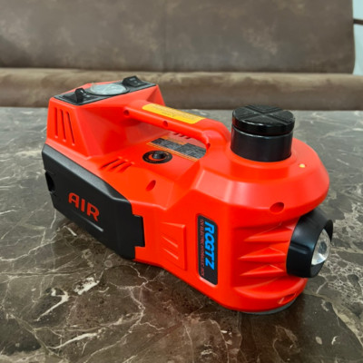 Bộ nâng kích gầm điện kiêm máy bơm lốp và máy siết ốc ô tô đa năng 3 trong 1 ROGTZ TY-003 - Hàng Nhập Khẩu