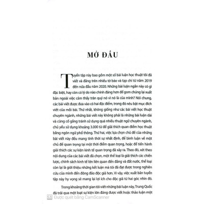 Tìm hiểu và diễn giải về kinh tế Trung Quốc ( Thái Phưởng) (HA-MK)