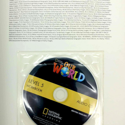 Our World British English Level 5: Workbook With Audio CD