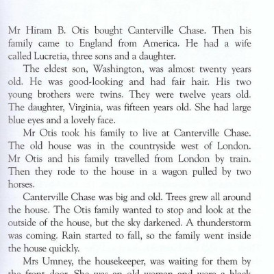 Canterville Ghost and Other Stories ,The