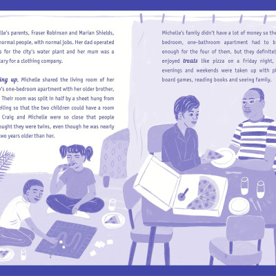 The Extraordinary Life of Michelle Obama (Extraordinary Lives)