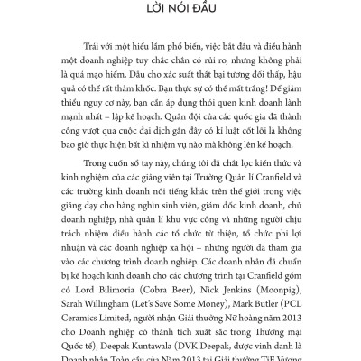 Sách - Sổ Tay Kế Hoạch Kinh Doanh - Chìa Khóa Để Khởi Nghiệp Thành Công