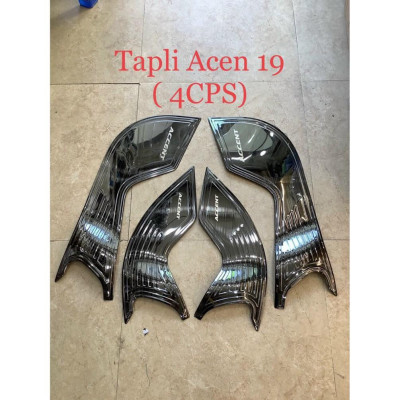 Ốp Tapli titan Cửa Xe dành cho Hyundai Accent 2018 2019 2020 2021 tặng kèm thêm keo 