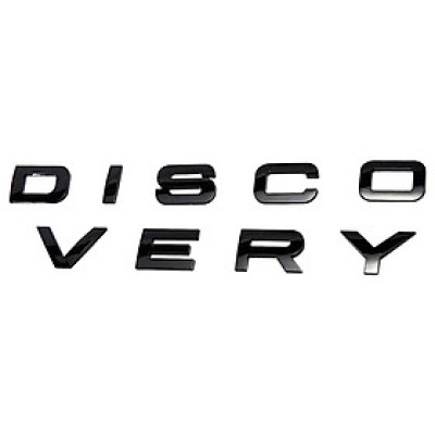 Decal Tem Chữ Discovery 3D Nhựa Abs Dán Trang Trí Ô Tô DC-DISCOABS
