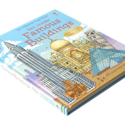 Sách tương tác tiếng Anh - Usborne See Inside Famous Buildings