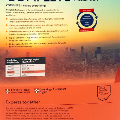 Complete Preliminary Workbook With Answers With Audio Download: For The Revised Exam From 2020