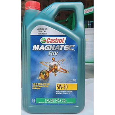Dầu nhớt xe ô tô Castrol Magnatec SUV 5L (Dầu nhớt chuyên dụng cho xe SUV)