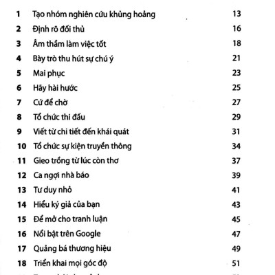 100 Ý Tưởng PR Tuyệt Hay