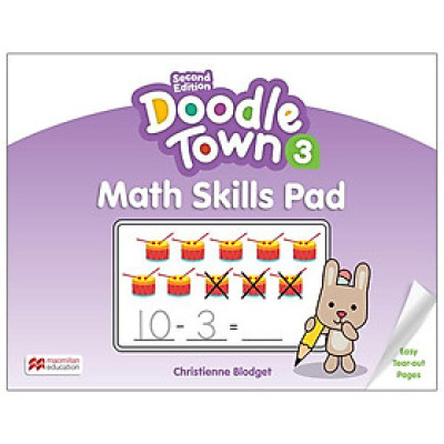 Doodle Town Level 3 Math Skills Pad 2nd Edition