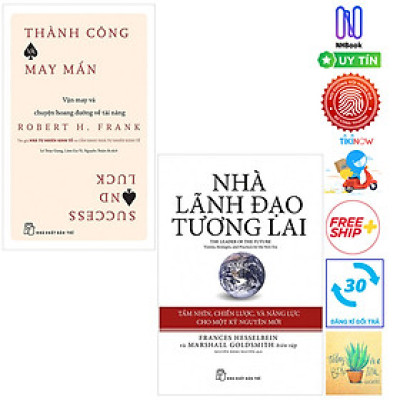 Combo Nhà Lãnh Đạo Tương Lai và Thành Công Và May Mắn: Vận May Và Chuyện Hoang Đường Về Tài Năng ( Tặng Kèm Sổ Tay)