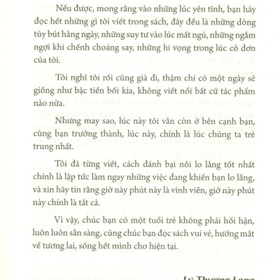 Không Nỗ Lực Đừng Tham Vọng (Kim chỉ nam dành cho bạn trẻ) (Tái bản năm 2023)