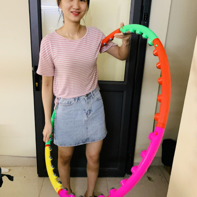 Vòng Lắc Eo Giảm Mỡ Bụng, Vòng Lắc Eo Thon Massage Giảm Mỡ Bụng - Hàng Chính Hãng miDoctor