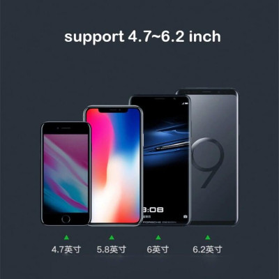 Ugreen UG50583CD157TK 10W màu Đen Sạc điện thoại không dây trên xe hơi - HÀNG CHÍNH HÃNG