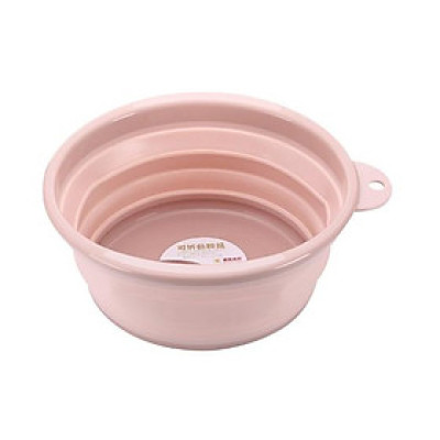 Thau nhựa gấp gọn 35x22.5x10.5cm, dùng khi sinh nở và chăm sóc người già, trẻ em -màu giao ngẫu nhiên