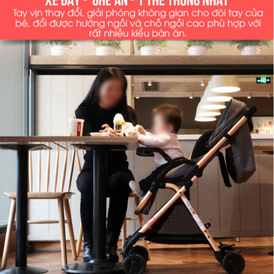 Xe đẩy cho bé, Xe Đẩy Em Bé Cao Cấp 2 Chiều 3 Tư Thế Belecoo gấp gọn và tiện lợi, khung nhôm siêu nhẹ, trọng lượng xe 6.5 kg - TẶNG KÈM ĐÀN XYLOPHONE 8 THANH CHO BÉ
