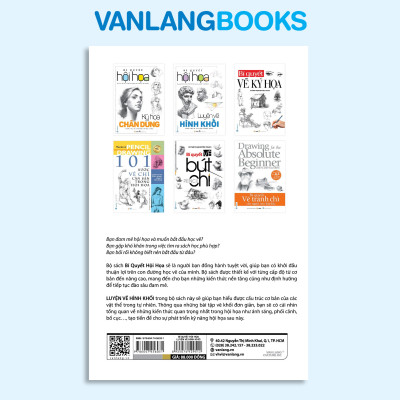 Bí Quyết Hội Họa - Luyện Vẽ Hình Khối - Vanlangbooks