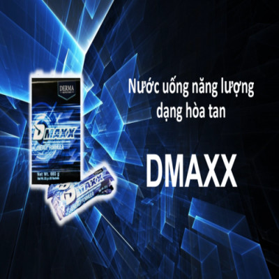 DMAXX thức uống bổ sung vitamin năng lượng có đường DAMODE 17 gói dùng thử màu xanh