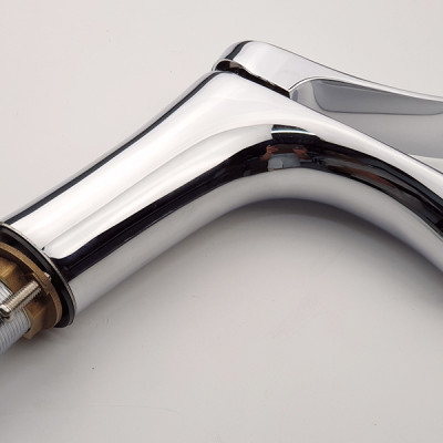 Vòi lavabo nóng lạnh Eurolife EL-1002S (Trắng bạc)