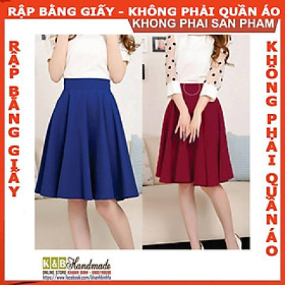 Rập giấy A0 mã 69 (BẢN VẼ) chân váy 360