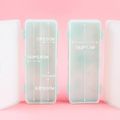 Hộp Đựng Bút 2 Tầng Sáng Tạo Cho Bé - Hàng Chính Hãng ( Màu , Họa Tiết Giao Ngẫu Nhiên )