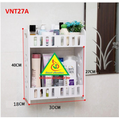 TỦ NHÀ TẮM CHỐNG THẤM NƯỚC VNT27 - NỘI THẤT LẮP RÁP