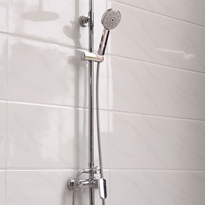 Cây sen nóng lạnh Đồng mạ Chrome Eurolife EL-S924 (Trắng bạc)