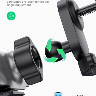 Ugreen UG80871LP228TK Màu Đen Giá đỡ điện thoại trên ô tô - HÀNG CHÍNH HÃNG