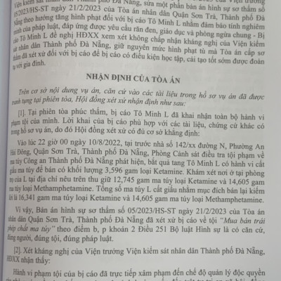 Tuyển tập các bản án của Tòa án nhân dân cấp cao về hình sự và tố tụng hình sự