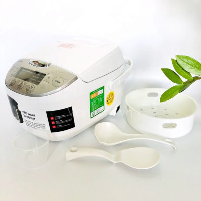 Nồi cơm điện tử Toshiba 1 lít RC-10DH2PV(W)-Hàng chính hãng