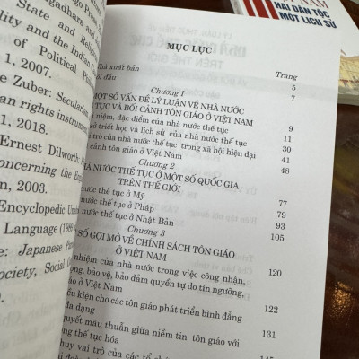 LÝ LUẬN, THỰC TIỄN VỀ NHÀ NƯỚC THẾ TỤC TRÊN THẾ GIỚI VÀ MỘT SỐ GỢI MỞ CHO VIỆT NAM - Đậu Công Hiệp (chủ biên) - NXB Chính Trị Quốc Gia Sự Thật.