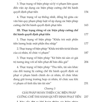 Các Biện Pháp Cưỡng Chế Thi Hành Quyết Định Phạt Tiền Trong Xử Phạt Vi Phạm Hành Chính: Thực Trạng Và Giải Pháp