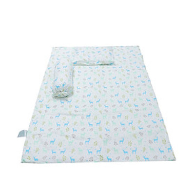 Bộ chăn gối baby hometex cotton hoa