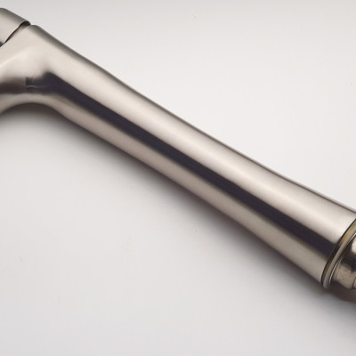 Vòi lavabo điếu nóng lạnh, Inox SUS 304 Eurolife EL-T023 (Trắng vàng )