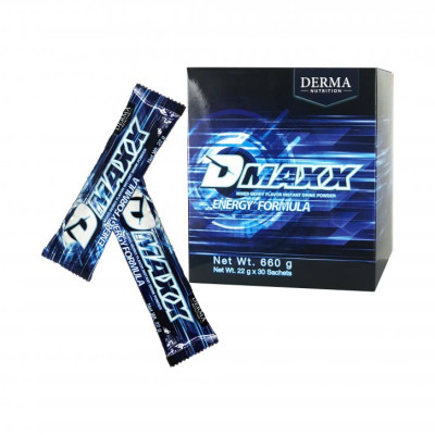 DMAXX thức uống bổ sung vitamin năng lượng có đường DAMODE 13 gói dùng thử màu xanh