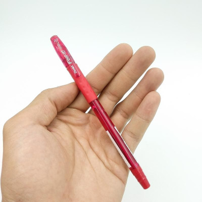 Bộ 2 Bút Bi Nắp Đậy Pentel 0.7 BX487 - Màu Đỏ