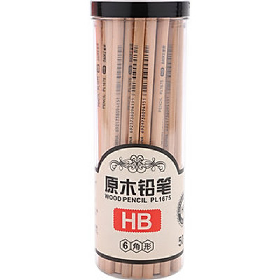 Hộp 50 Cây Chì Chuốt HB - Không Gôm Baoke PL 1675