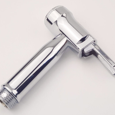 Tay xịt vệ sinh Nhựa ABS mạ Chrome tăng áp Eurolife EL-H06 (Trắng bạc)