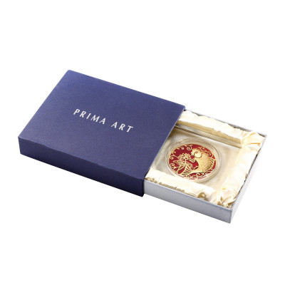 Quà tặng Vàng 24K PRIMA ART - Biểu tượng Cá chép Tài lộc - Kích thước 12 x 10 cm - DGS-0027-01