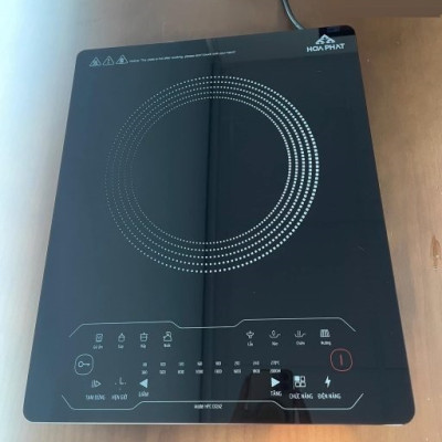 Bếp Từ Đơn Cao Cấp Hòa Phát HPC D12A2 (Made in Thailand) - Hàng Chính Hãng
