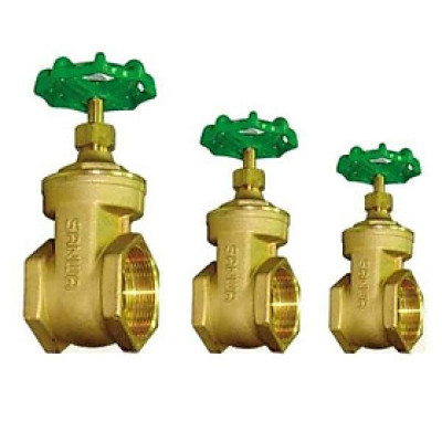 Van cửa bằng đồng nguyên khối ren từ 21 - 110 ( Đủ loại từ DN 15 đến DN 100) (vòi chặn bằng đồng)