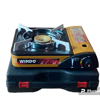 Bếp Gas Mini Du Lịch Windo 166F - Bếp ga dã ngoại Mini- Bếp Gas Du lịch - Hàng Chính Hãng