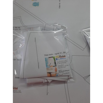 Rập giấy A0 mã 459 (BẢN VẼ) - Rập đầm