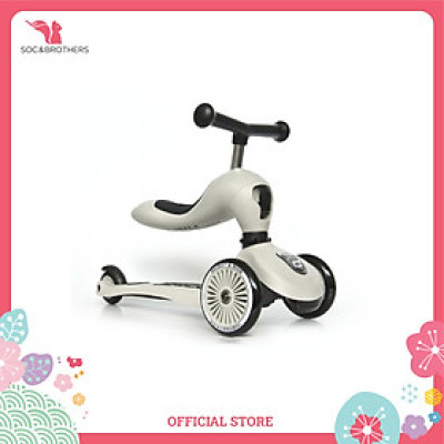 Xe scooter trẻ em Scood And Ride Highwaykick 1 - Màu Ash